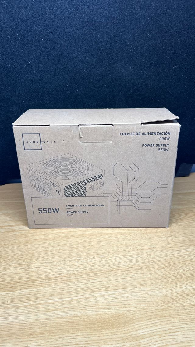 Fuente Alimentación PC 550W ZONE EVIL