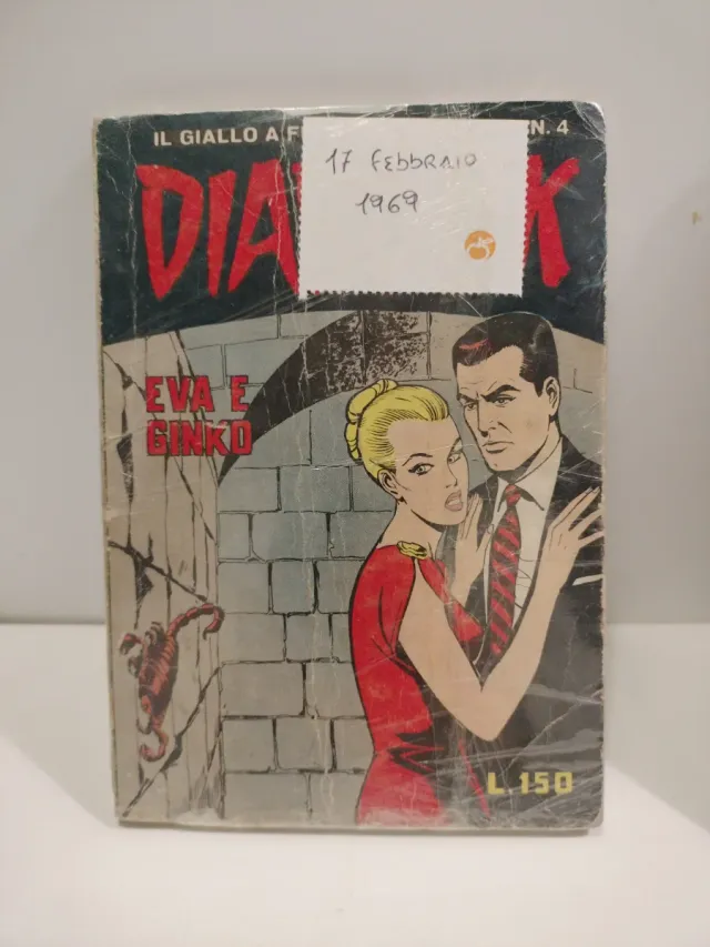 Diabolik 3 numeri fine anni 60