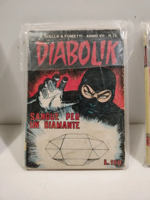 Diabolik 3 numeri fine anni 60