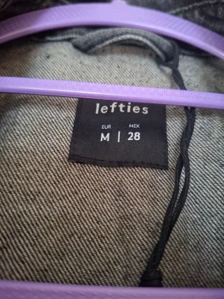 Chaqueta vaquera larga Lefties