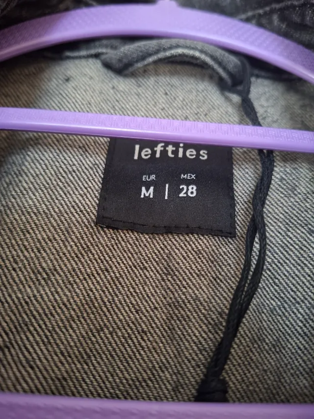 Chaqueta vaquera larga Lefties