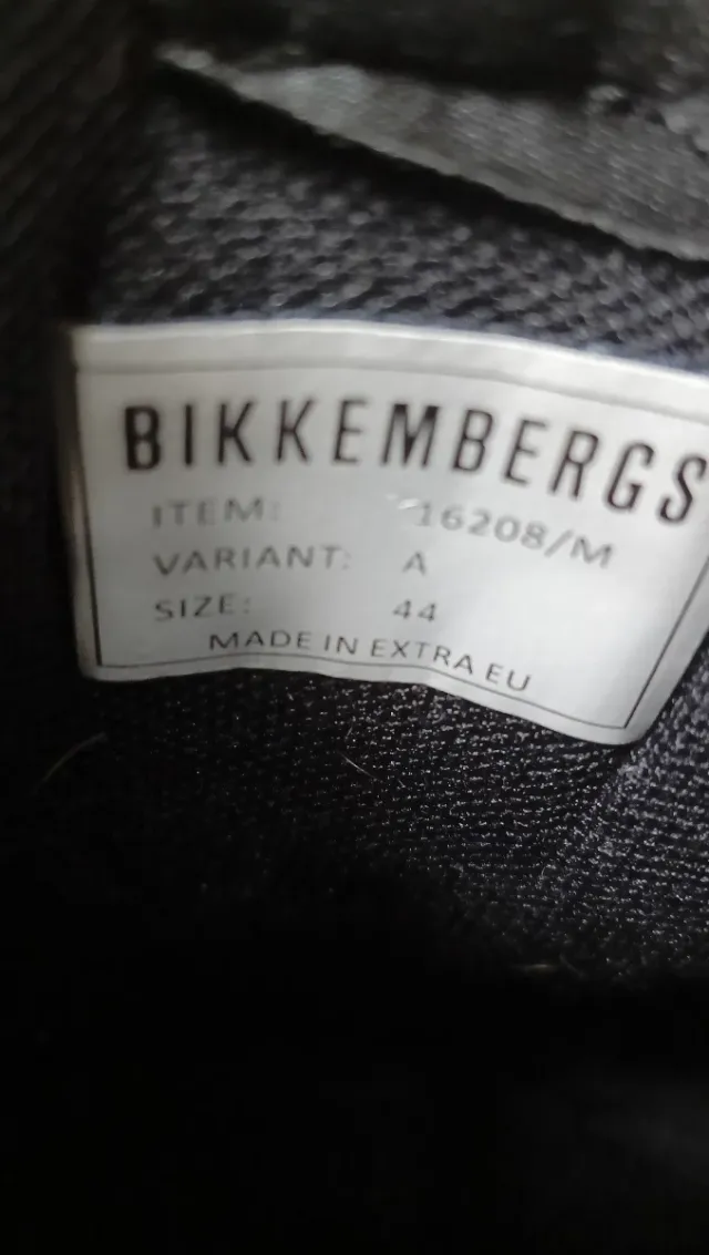 Zapatillas Bikkembergs Talla 44 Negras y Doradas