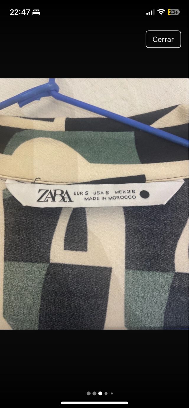 Conjunto Zara estampado