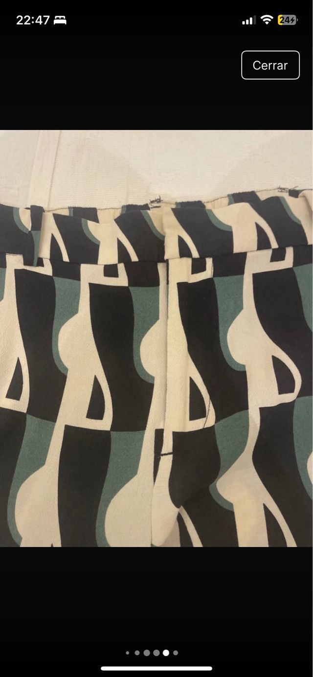 Conjunto Zara estampado