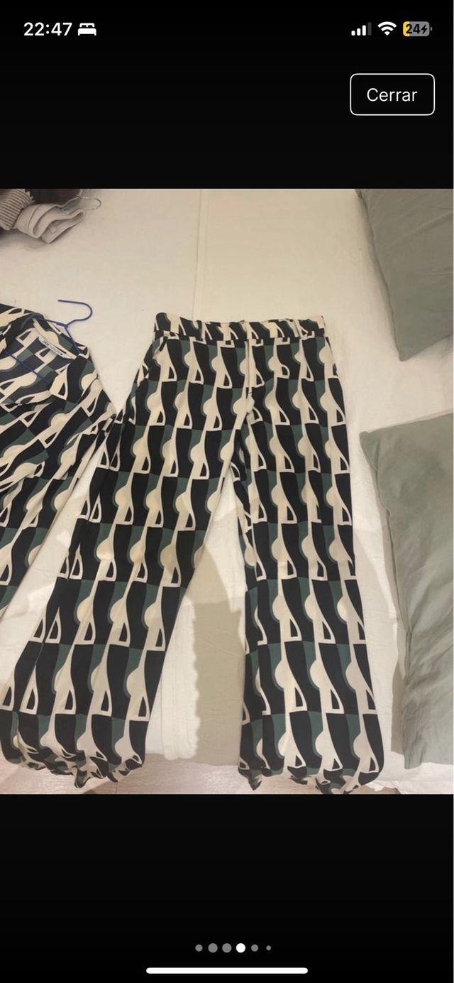 Conjunto Zara estampado