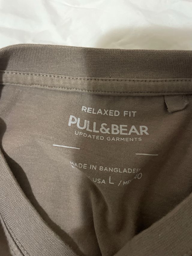Camiseta Pull&Bear Talla L