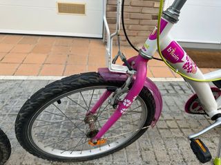 Bicicleta infantil niña rosa BTWIN