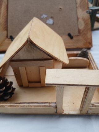 Casetta artigianale in legno