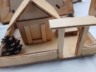 Casetta artigianale in legno