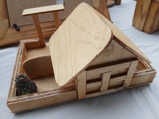 Casetta artigianale in legno