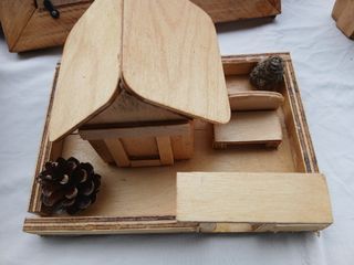 Casetta artigianale in legno