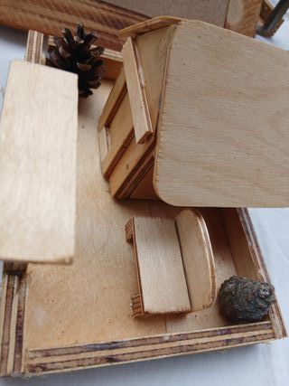 Casetta artigianale in legno