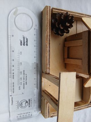 Casetta artigianale in legno