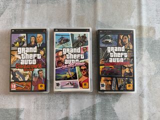 Pacchetto 3 Giochi GTA PSP