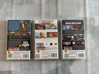 Pacchetto 3 Giochi GTA PSP