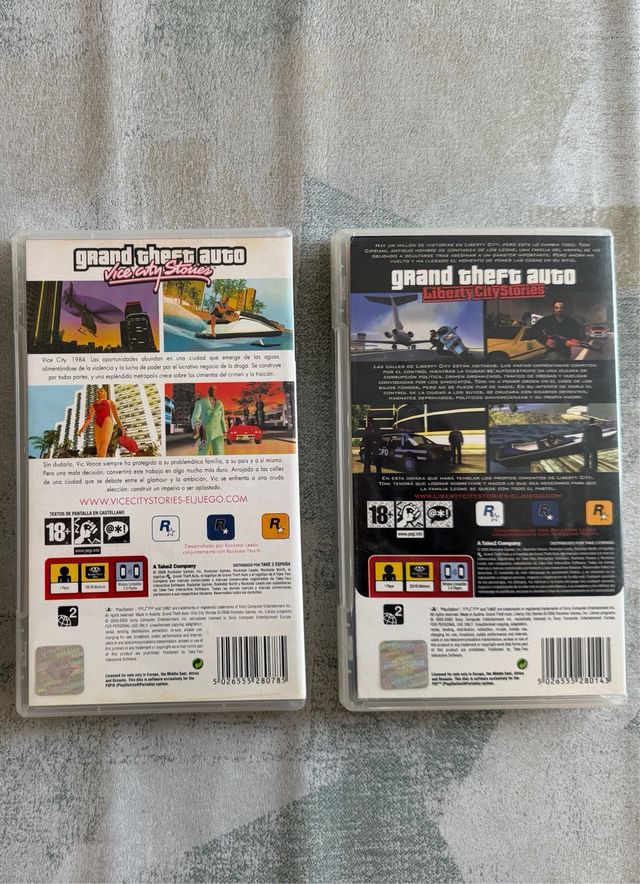 Pack de Jogos GTA PSP