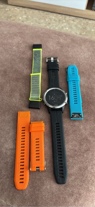 Garmin Fenix 5 Plus Negro/Plata