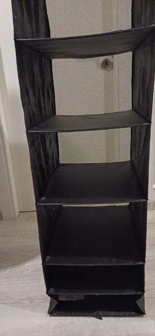 Organizer Armadi IKEA Tessuto Nero