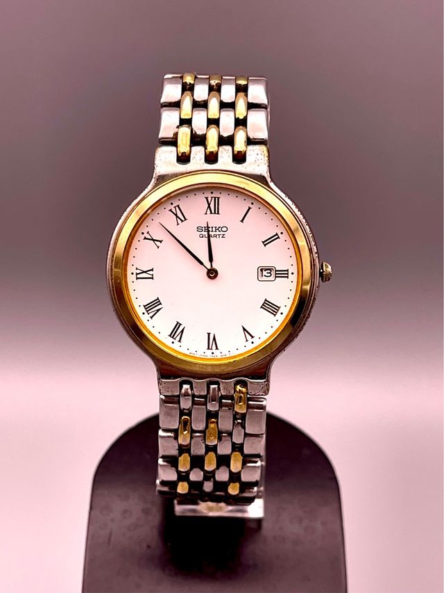 Reloj Seiko Bicolor Roman Quartz