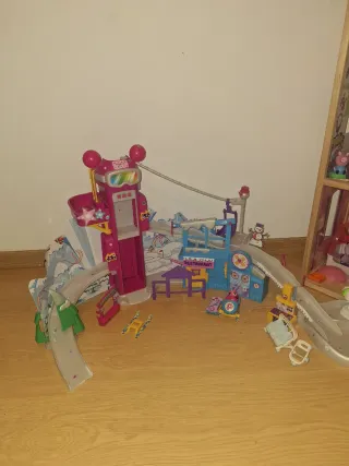 Pista de esquí de juguete