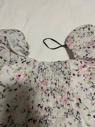 Vestito H&M floreale manica a sbuffo