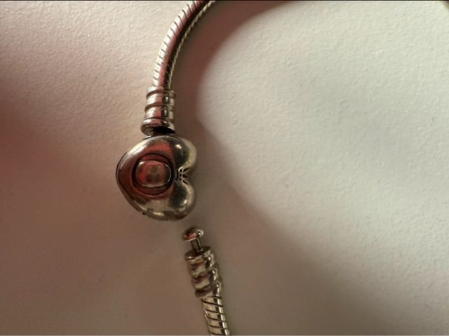 Bracciale Pandora Cuore Argento