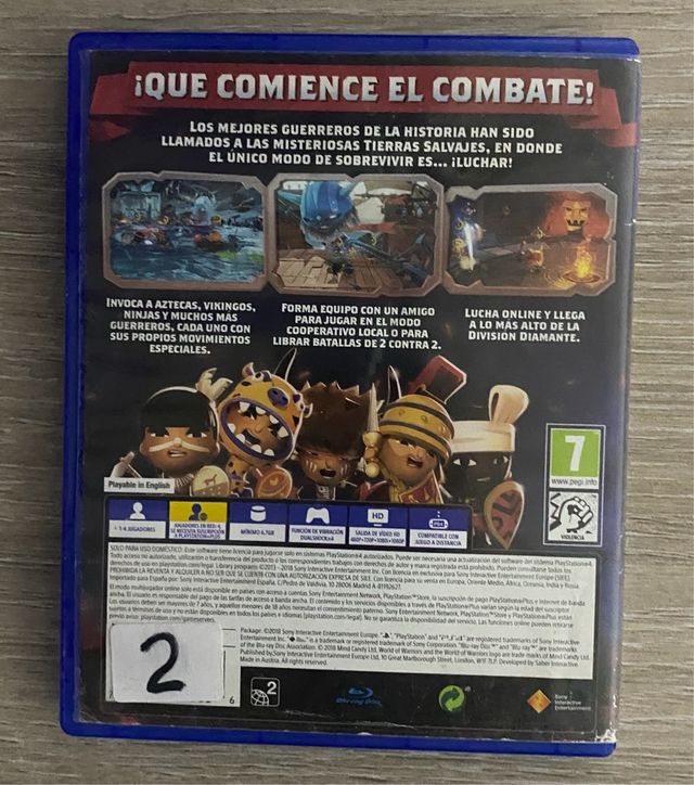 Mundo dos Guerreiros PS4