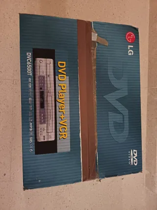 LG DVC6500T Reproductor DVD + VCR