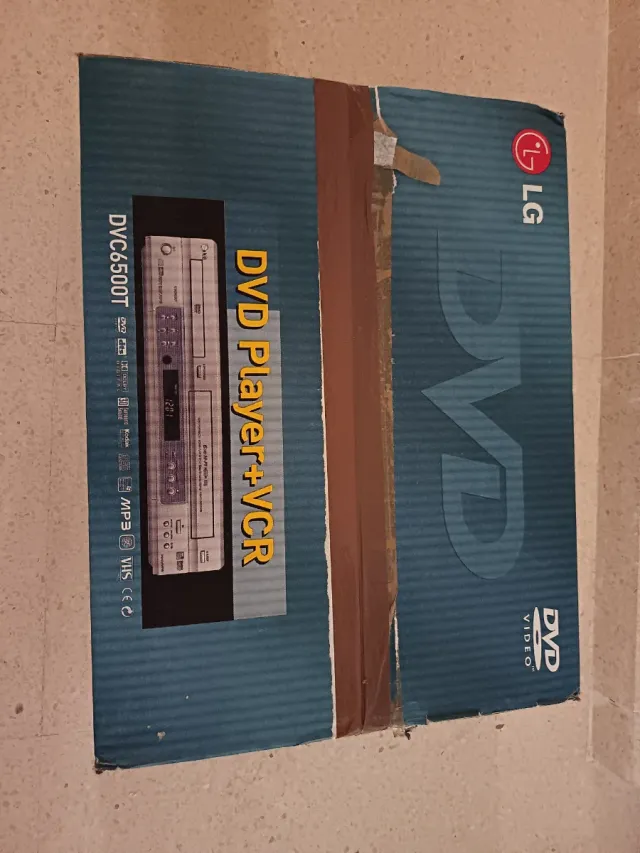 LG DVC6500T Reproductor DVD + VCR