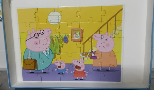 Puzzle Peppa Pig Familia