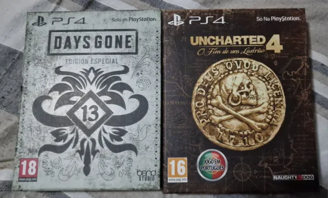 Days Gone y Uncharted 4 PS4 Edición Especial