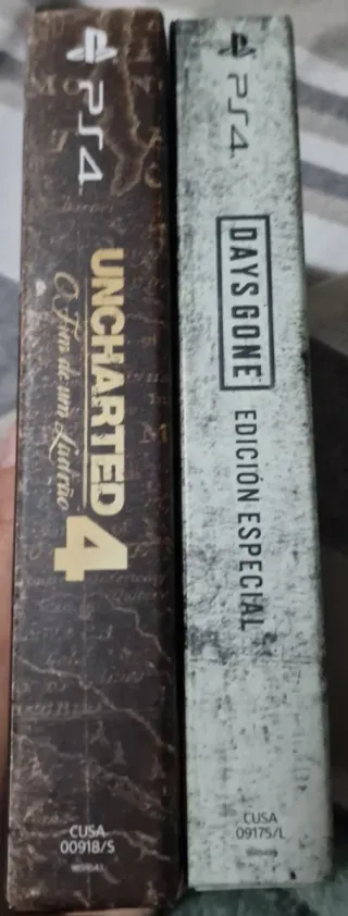 Days Gone y Uncharted 4 PS4 Edición Especial