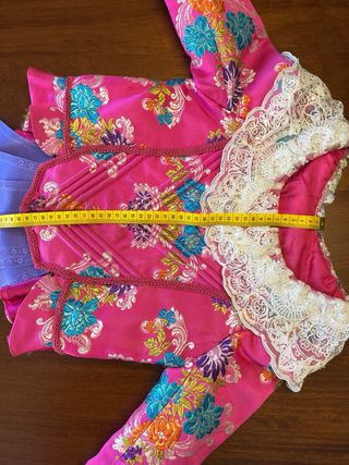 Vestido Fallera Niña 7-9 años