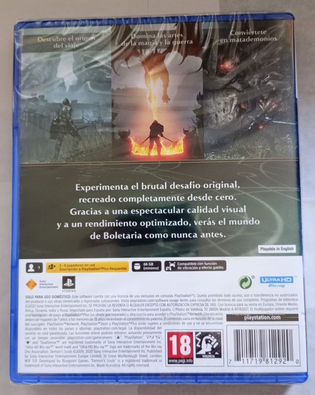 Demon's Souls PS5 sigillato IT