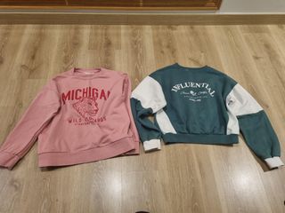 Lote 2 sudaderas juveniles T. XXS