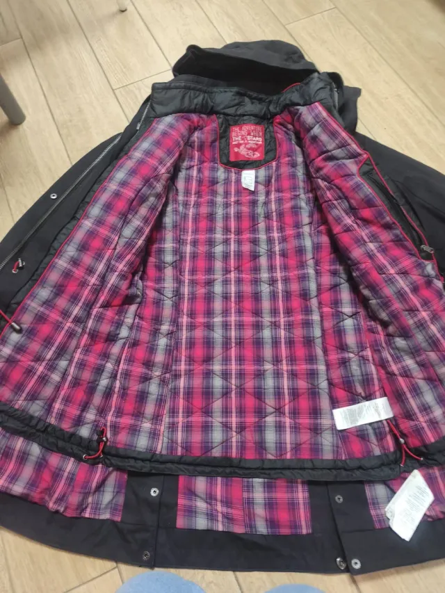 Chaqueta parka dos piezas mujer