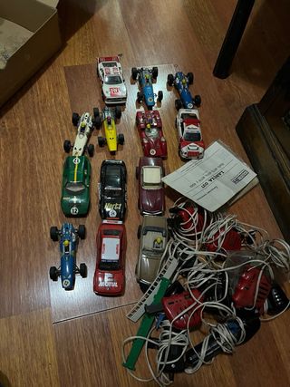 Coches Scalextric y accesorios