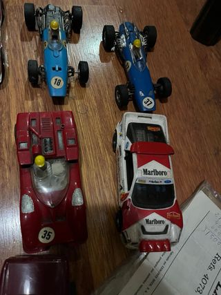 Coches Scalextric y accesorios