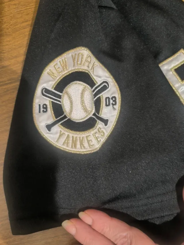 Maglietta New York Yankees Majestic Nera Taglia M