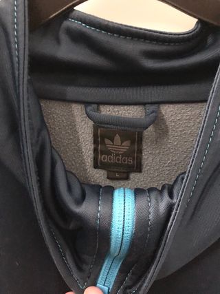 Chaqueta Adidas Club Azul Talla L