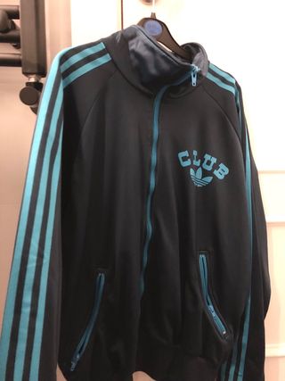 Chaqueta Adidas Club Azul Talla L