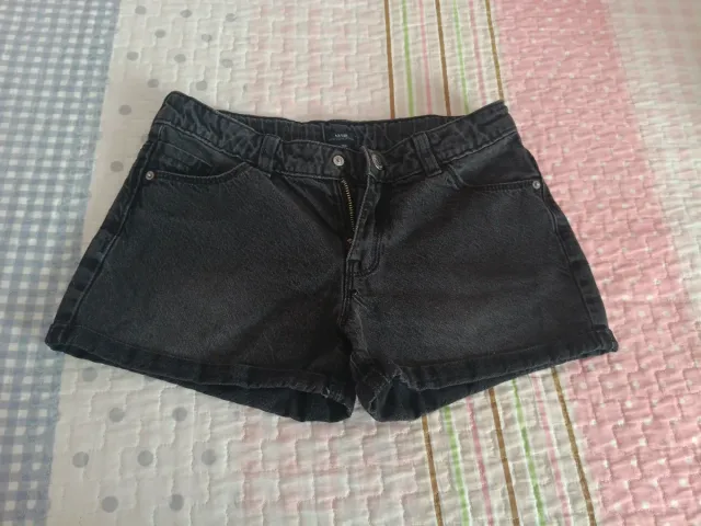 Shorts niña negro Kiabi Talla 10