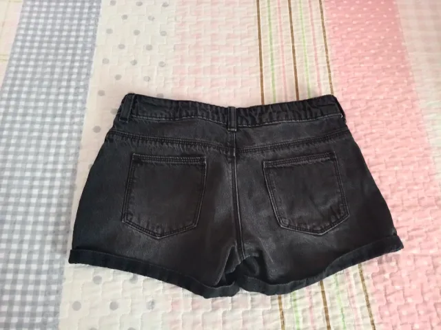 Shorts niña negro Kiabi Talla 10