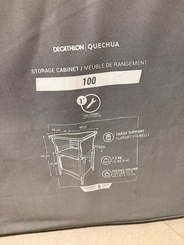 Mueble Cocina Camping Plegable Quechua