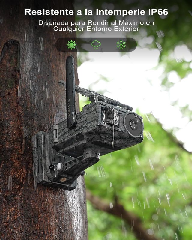 Fotocamera Solare 4G con 2 Pannelli Solari