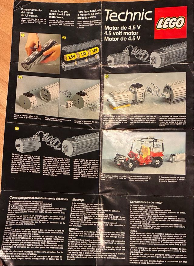 LEGO Technic 8700, 854, 8040