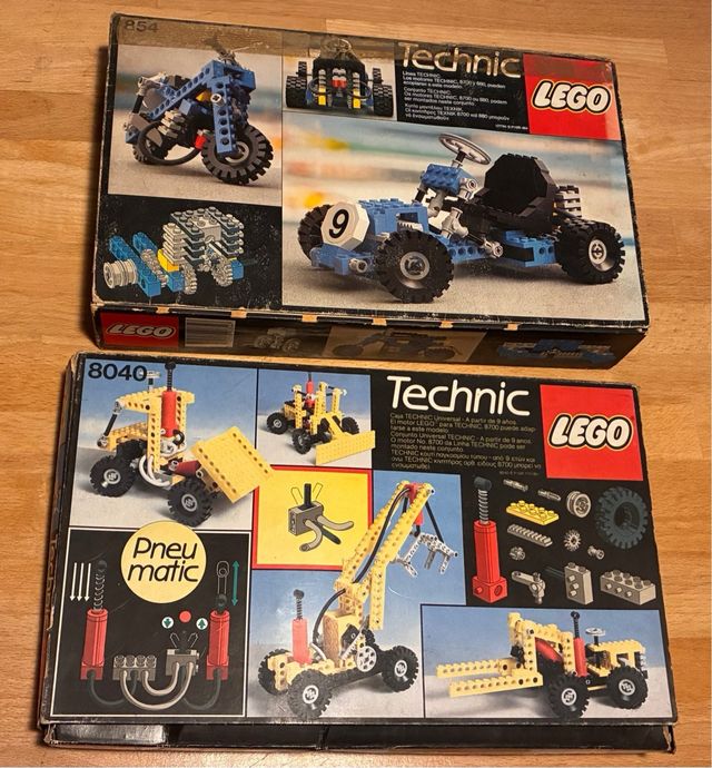 LEGO Technic 8700, 854, 8040