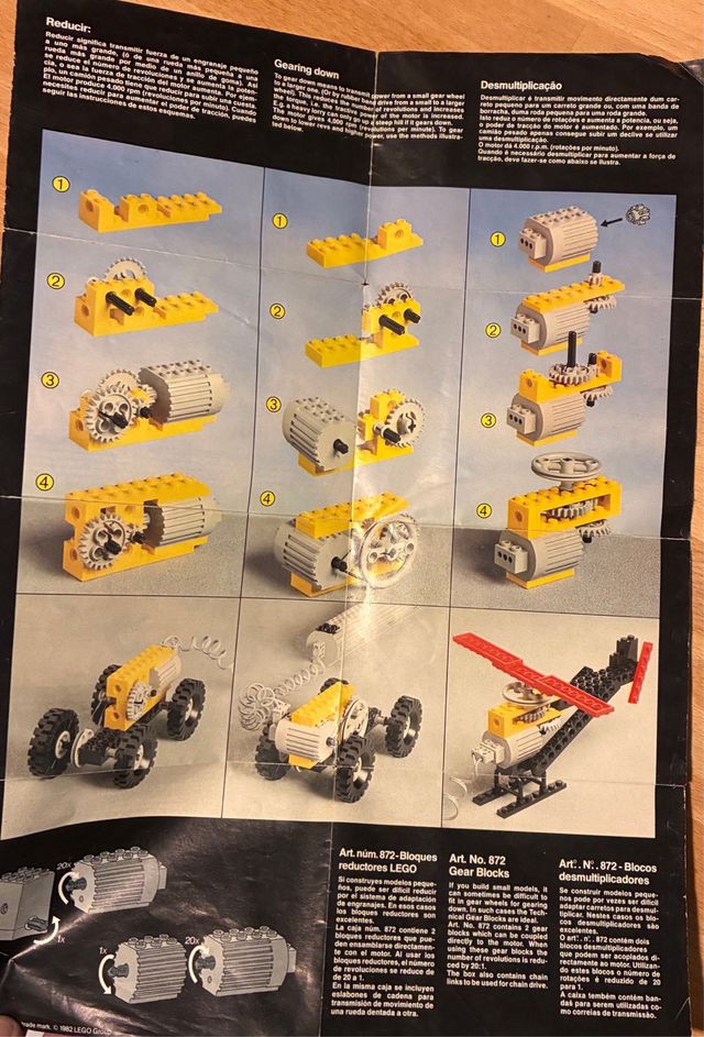 LEGO Technic 8700, 854, 8040