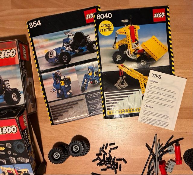LEGO Technic 8700, 854, 8040