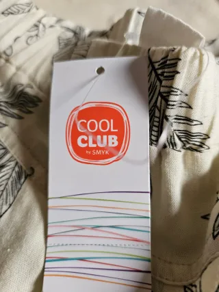 Pantaloni bambina gamba larga fantasia floreale